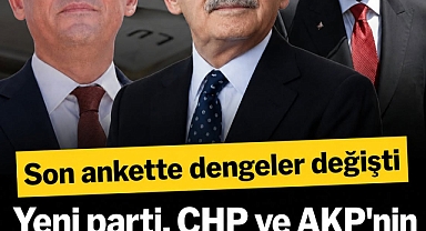 Anket sonuçları şaşırttı: Özgür Özel'in partisi ilk sırada!